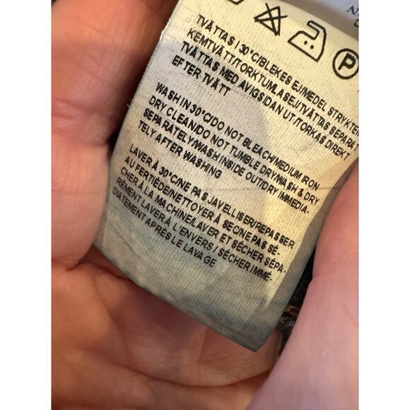 Acne Studios Jeans Women 28 Blue Indigo Medium Wash Denim Hex DC Slim Straight - Picture 11 of 13